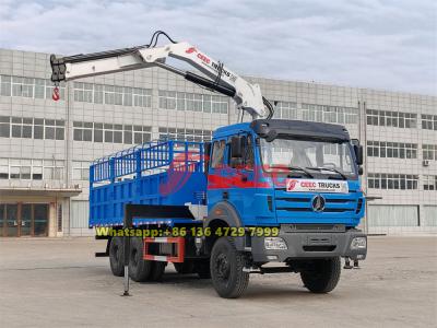 Beiben 2638 truck mounted crane