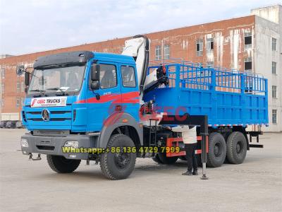 Beiben 2638 truck mounted crane