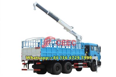 Beiben 2638 RHD truck mounted crane