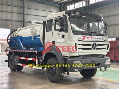 Beiben 1929 sewage pump truck