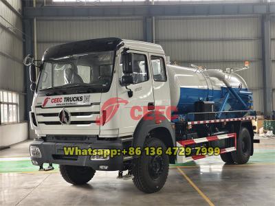 Beiben 1929 sewage pump truck