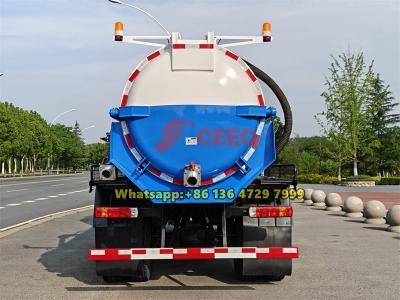 Beiben 8000L septic tank pump truck