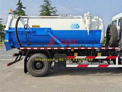Beiben 8000L septic tank pump truck