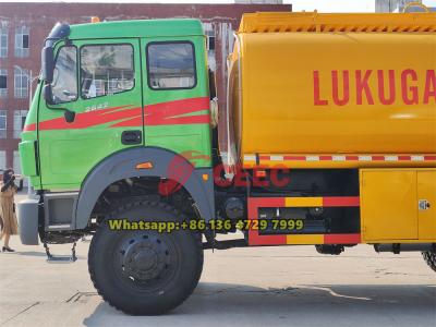 Beiben 6x6 off road oil truck