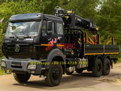 Beiben V3 telescopic boom cane truck