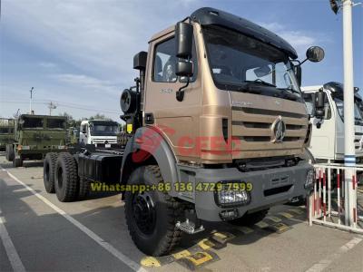 beiben 6x6 off road mining dump truck