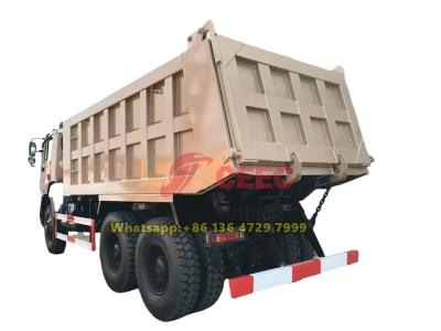 beiben 6x6 off road mining dump truck