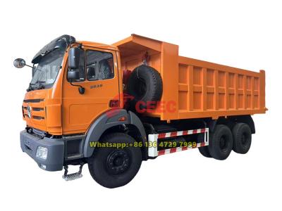 Beiben 6×4 construction tipper truck