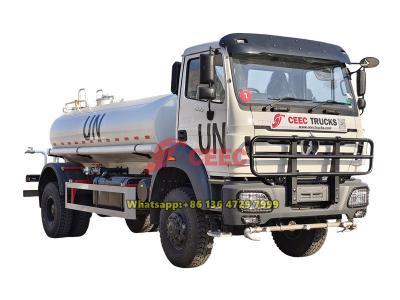 Beiben 4×4 all wheel drive water truck