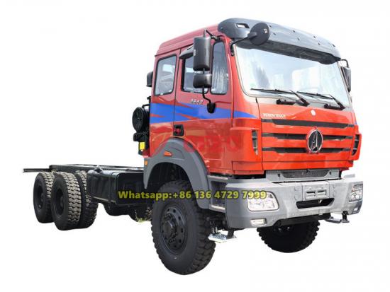 Beiben 6×6 cargo truck chassis