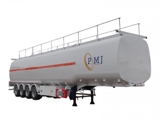 4 axles oil tanker semi trailer