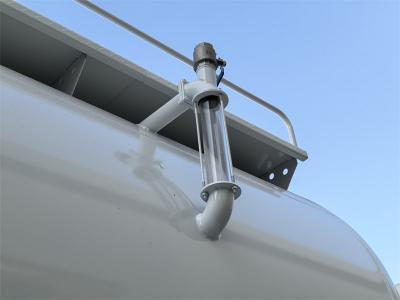 Beiben 6 wheeler vacuum tank truck