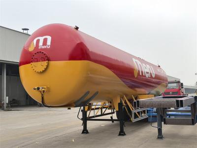 56000L LPG tanker trailer for Uganda