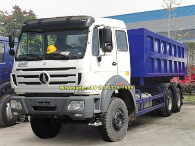 Beiben 10-wheeler hook loader garbage truck