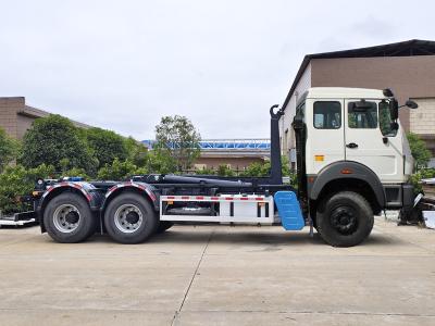 Beiben 10-wheeler hooklift garbage truck