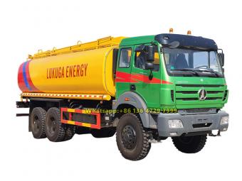 Beiben 6x6 20000 liters fuel tanker truck