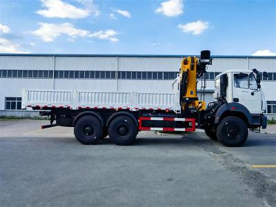 Beiben 6×6 off-road truck mounted crane