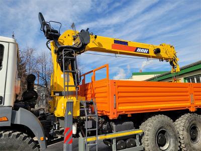 Beiben 6×6 all wheel drive boom crane truck