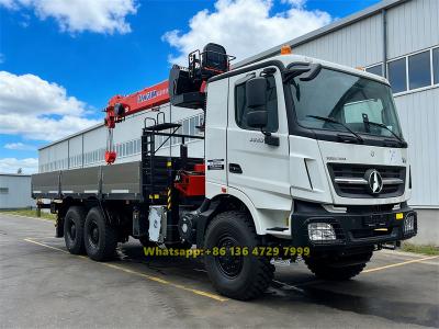 Beiben 6×6 AWD lorry crane