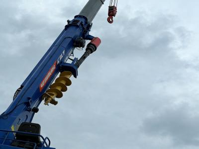 Beiben 6×6 boom truck for sale