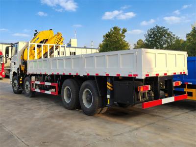 Beiben 12-wheeler knuckle boom crane truck
