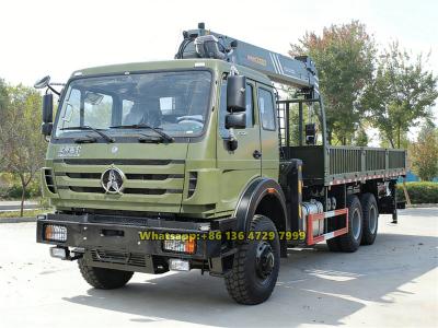 Beiben 10-wheeler 16 ton crane truck