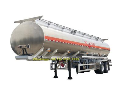 2 axles fuel tanker semi-trailer