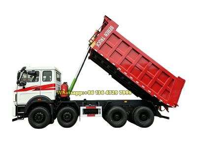 Beiben 8×4 construction tipper truck