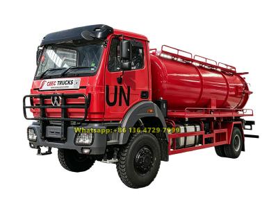 Beiben off-road vacuum suction truck