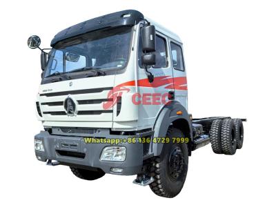 Beiben 420HP 6×6 heavy duty chassis