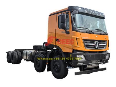 Beiben 8×4 construction tipper truck chassis