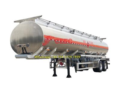 2 axles fuel tanker semi-trailer