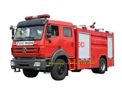Beiben 4×2 heavy firefighting truck