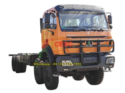 Beiben 8×8 heavy duty off-road chassis