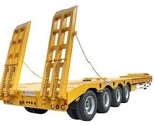 Низкорамный полуприцеп