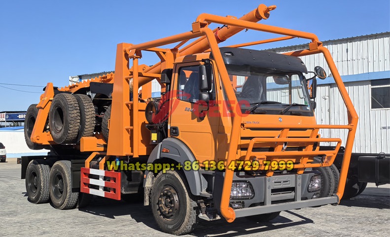 Лесовозы Beiben 6x6 экспортируются в Малайзию