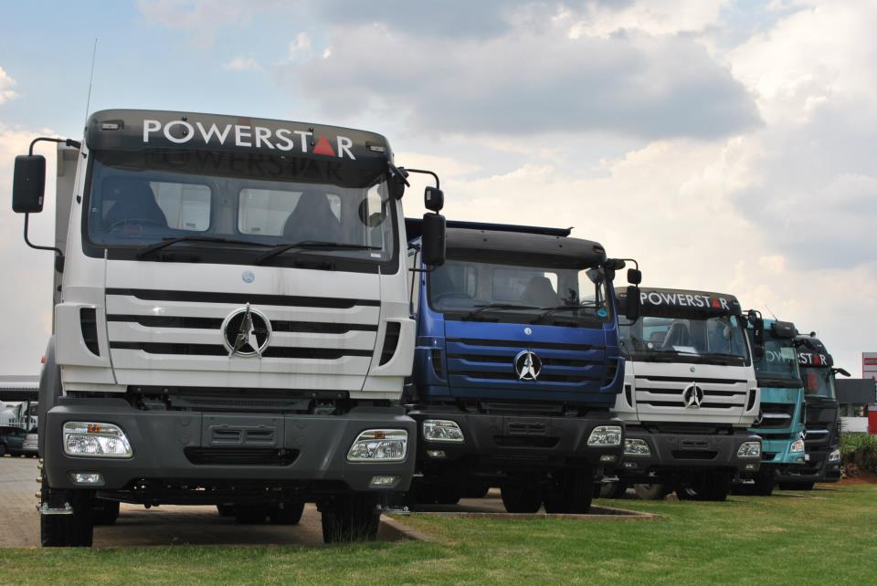Мощность звезда трактор грузовик для Африки клиента, используя 