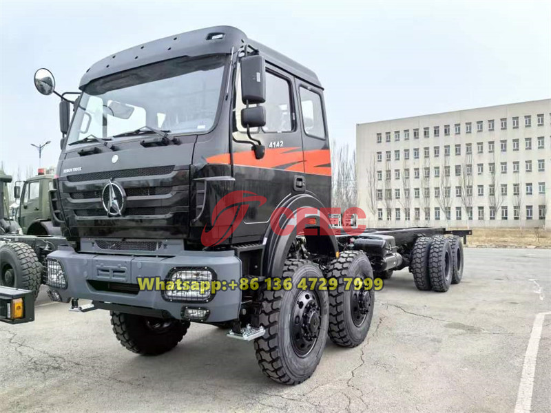 Грузовой автомобиль Beiben 8x8 с шинами 12.00R24