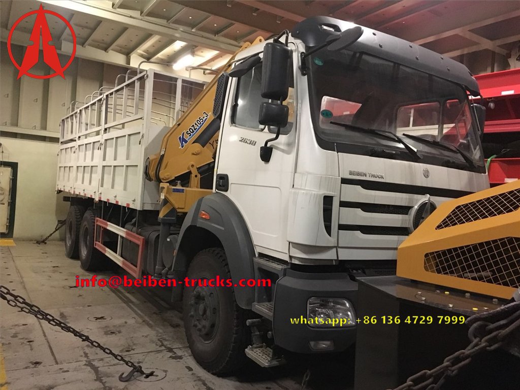 beiben 2638 грузовик для перевозки кранов, для клиентов из Конго