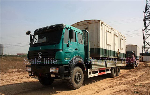 Beiben 20 Т грузовой автомобиль используется в Эфиопии, Аддис-Абебе. 