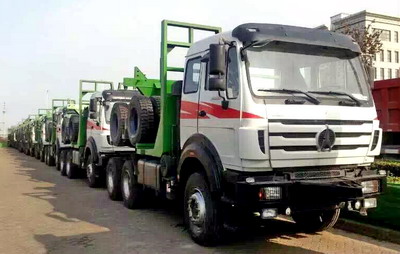 10 единиц beiben 2538 деревянные перевозки грузовиков экспорт в Браззавиль, КОНГО